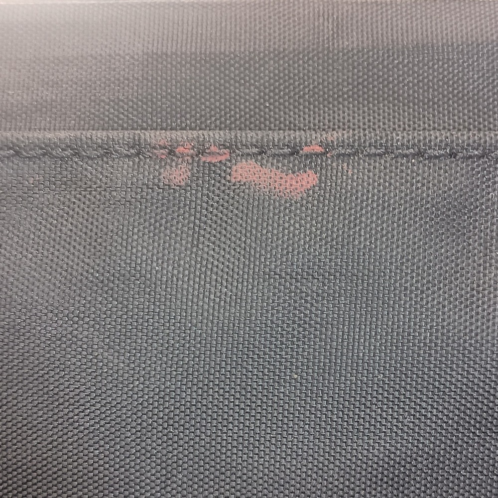 Wilsons leather Black Patent Crinkle Satchel‎ Purse SKUCH127 - Picture 5 of 6
